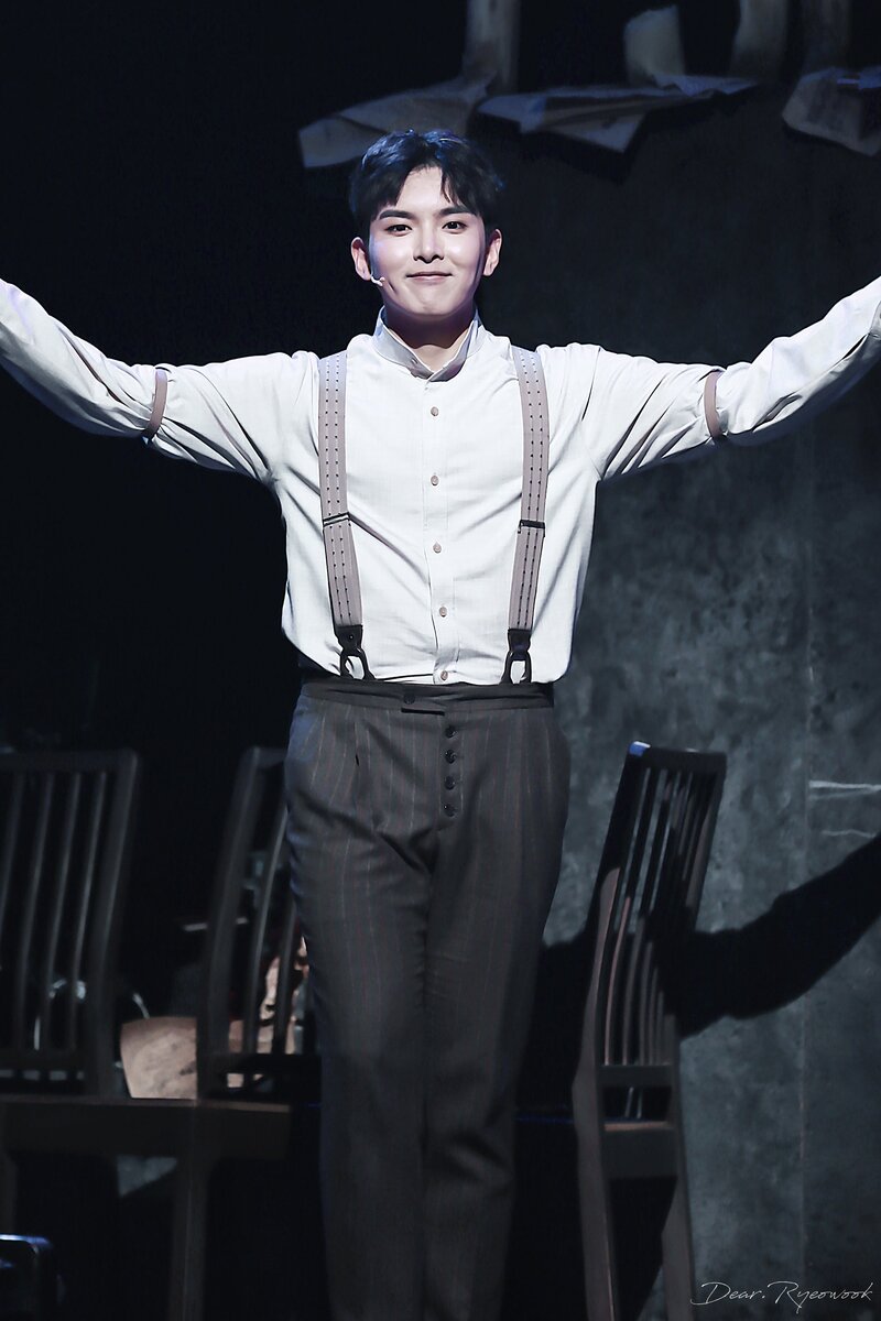 200818 Ryeowook at 'Sonata Of a Flame' Musical documents 4