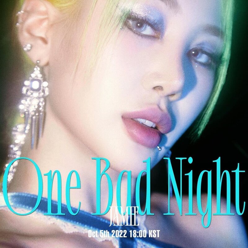 Jamie - One Bad Night 1st Mini Album teasers documents 1
