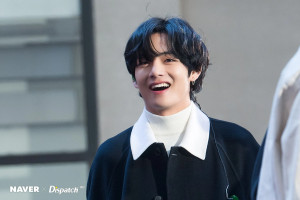 BTS's V in New York City at the "Today Show" by Naver x Dispatch