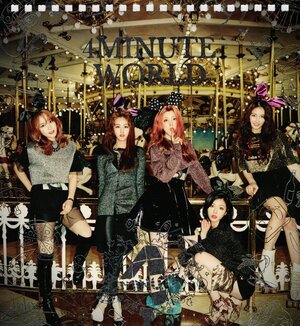 [SCANS] 4Minute 5th mini album '4Minute World' album scans