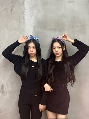 221219 CLASS:y Twitter & Instagram update - Boeun & Riwon
