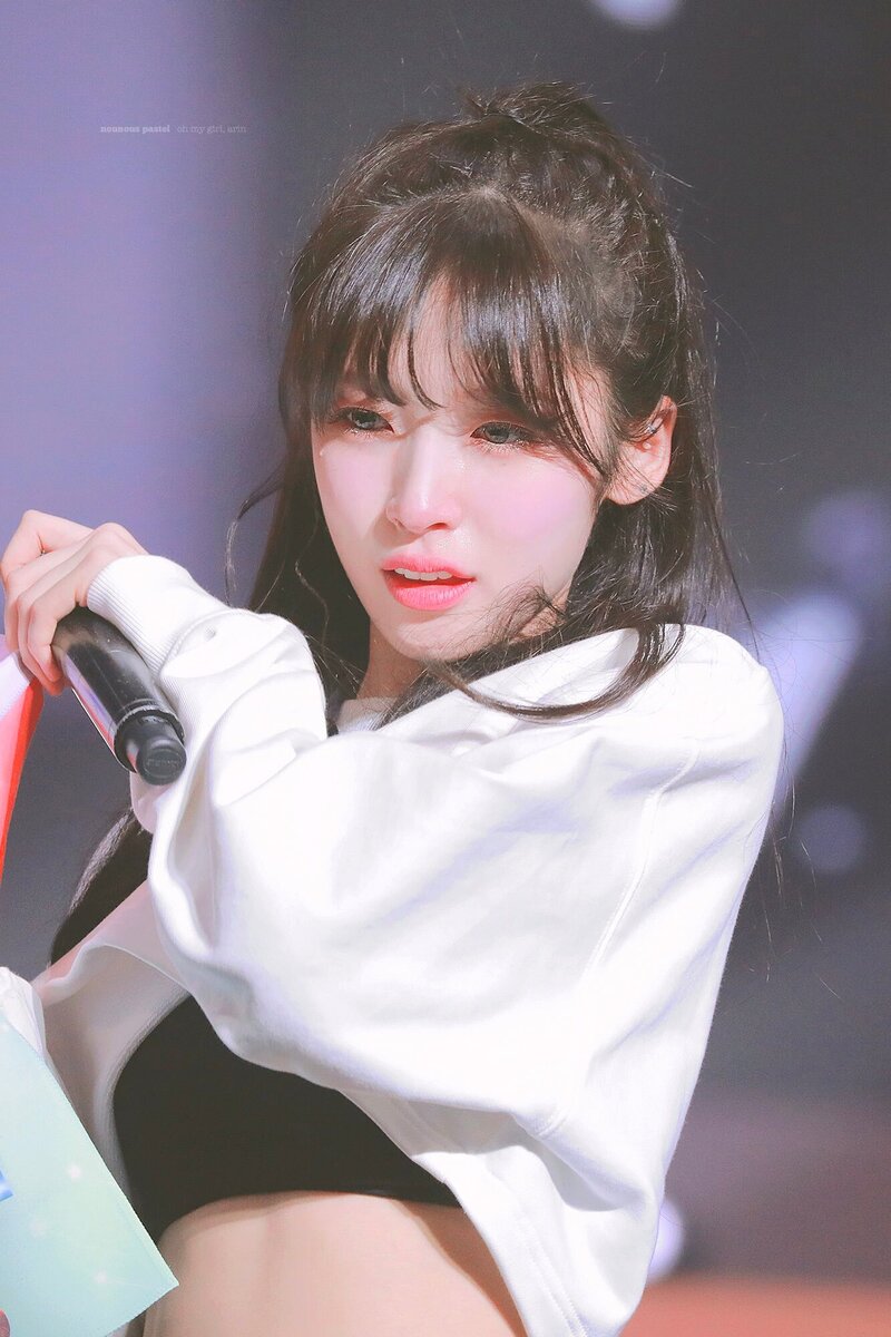 220430 Oh My Girl's Arin at 7th Anniversary Fanmeeting documents 11