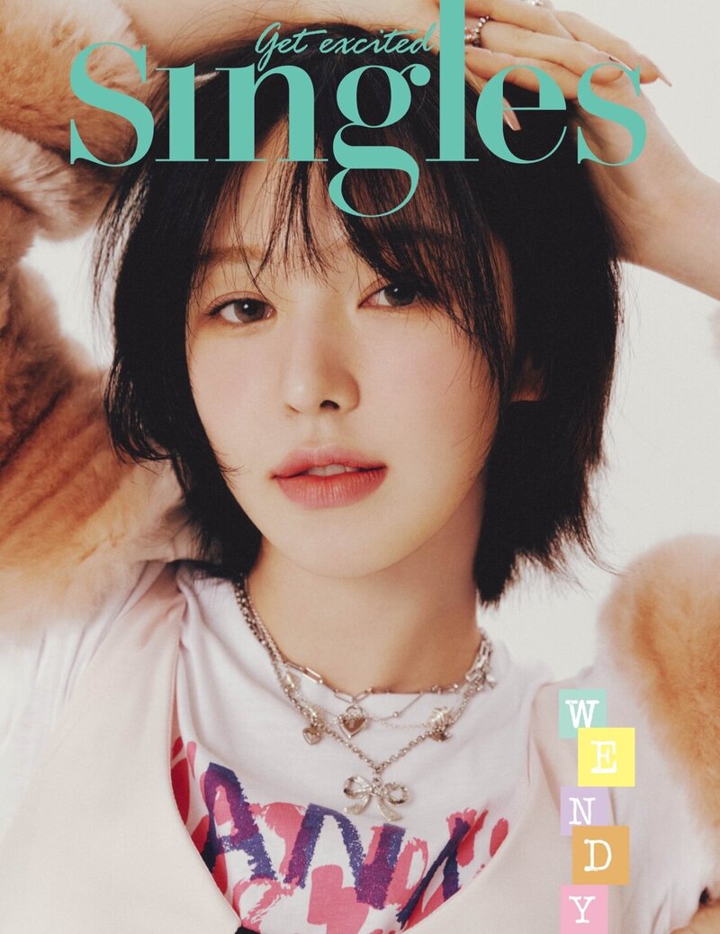 RED VELVET WENDY for SINGLES Magazine Korea February Issue 2023 documents 1
