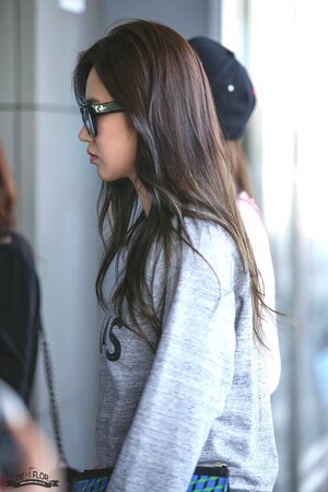 140522 Girls' Generation Yuri at Gimpo Airport