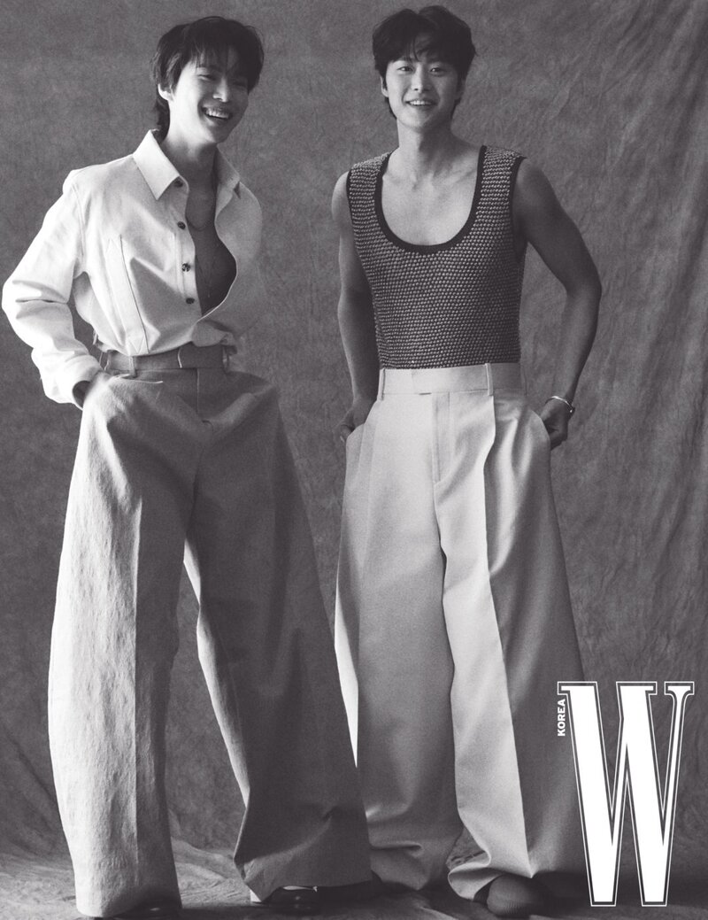 Gong Myung & Doyoung for W Korea 2021 May Issue documents 7