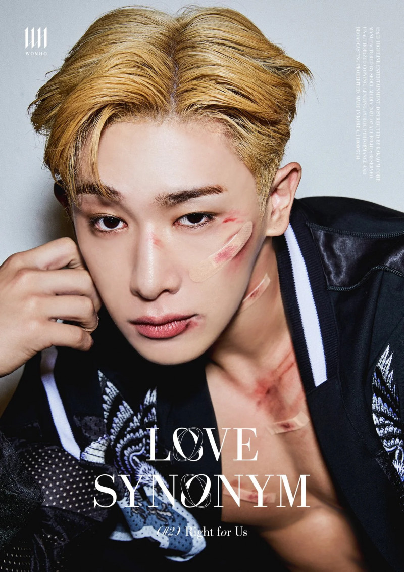 WONHO "Love Synonym #2 : Right for Us" Concept Teaser Images documents 5