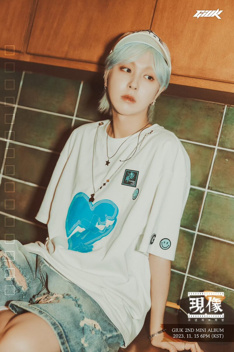 Giuk 2nd mini album 'Phenomena: Boy's Blue' concept photos documents 2
