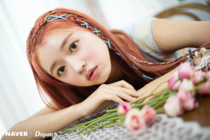 OH MY GIRL's Yooa 1st Mini Album 'Bon voyage' Promotion Photoshoot by Naver x Dispatch