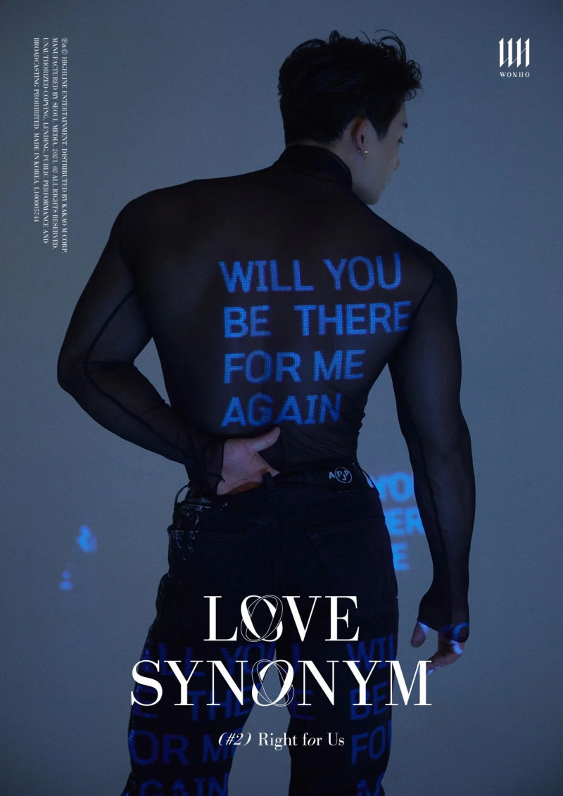 WONHO "Love Synonym #2 : Right for Us" Concept Teaser Images documents 12