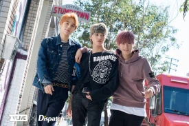 DISPATCH VLIVE update with  NCT's Taeyong , Jungwoo & Yuta at Downtown LA , USA (181011) | 181119 