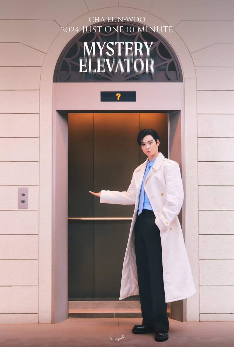 ASTRO Cha Eun Woo - Fan-Con Tour '2024 Just One 10 Minute [Mystery Elevator]' Poster documents 2
