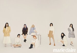 Lovelyz for Marie Claire Korea Magazine October 2020 Issue