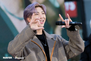 BTS's RM in New York City at the "Today Show" by Naver x Dispatch