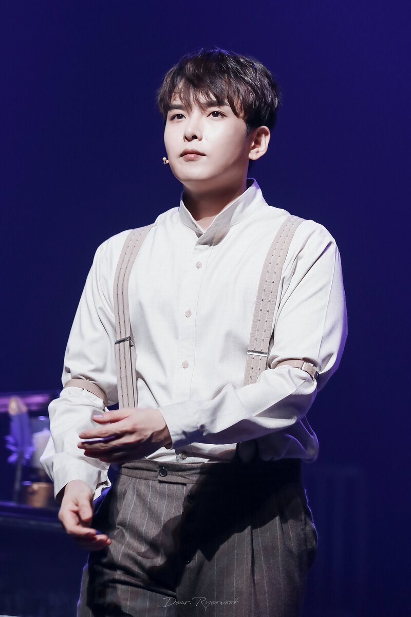 200920 Ryeowook at 'Sonata Of a Flame' Musical documents 1