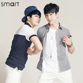 150830 ilovesmart Instagram Update with Jinyoung and Jay B