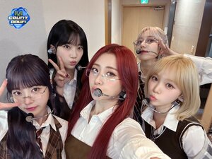 240307 - M COUNTDOWN Twitter Update with LE SSERAFIM