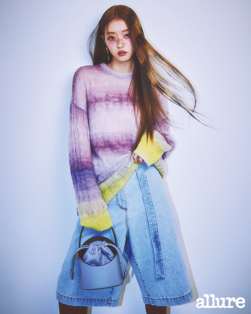 YooA X etro for Allure Korea March 2024 Issue documents 5