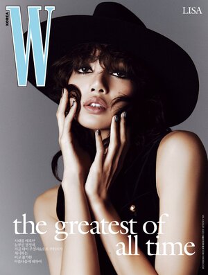 LISA for CELINE x W Korea Magazine August 2023 Issue