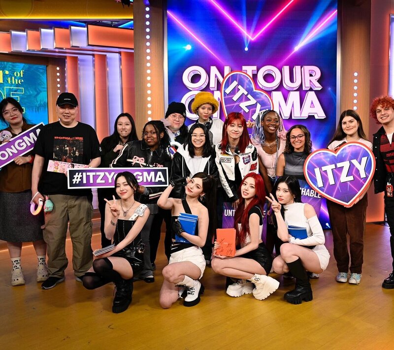 240423 - Good Morning America Instagram Update with ITZY documents 4