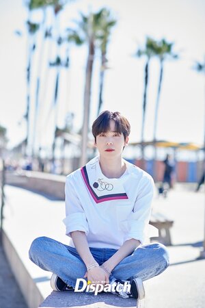 March 4, 2022 YUNHO- 'ATEEZ IN LA' Photoshoot by DISPATCH