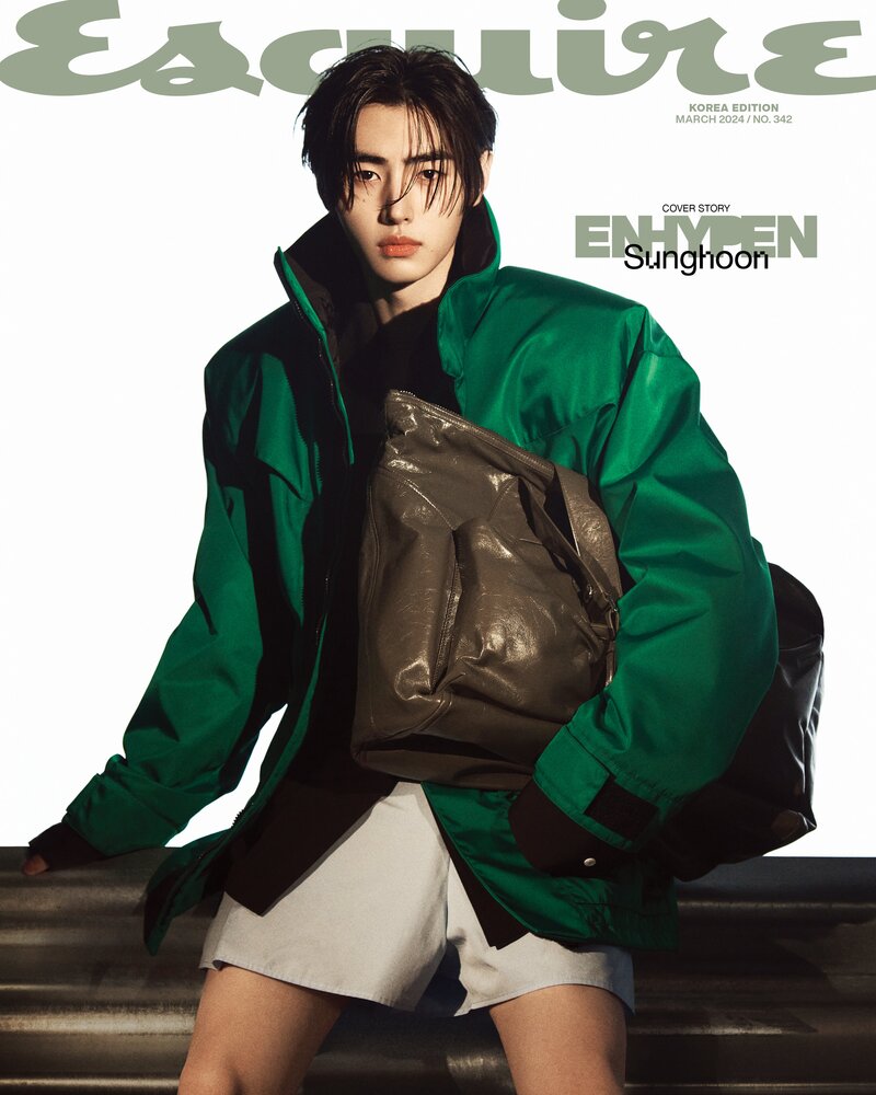 ENHYPEN for Esquire Korea March 2024 Issue documents 6