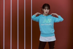 IU for New Balance '574' Shoe Collection 2022