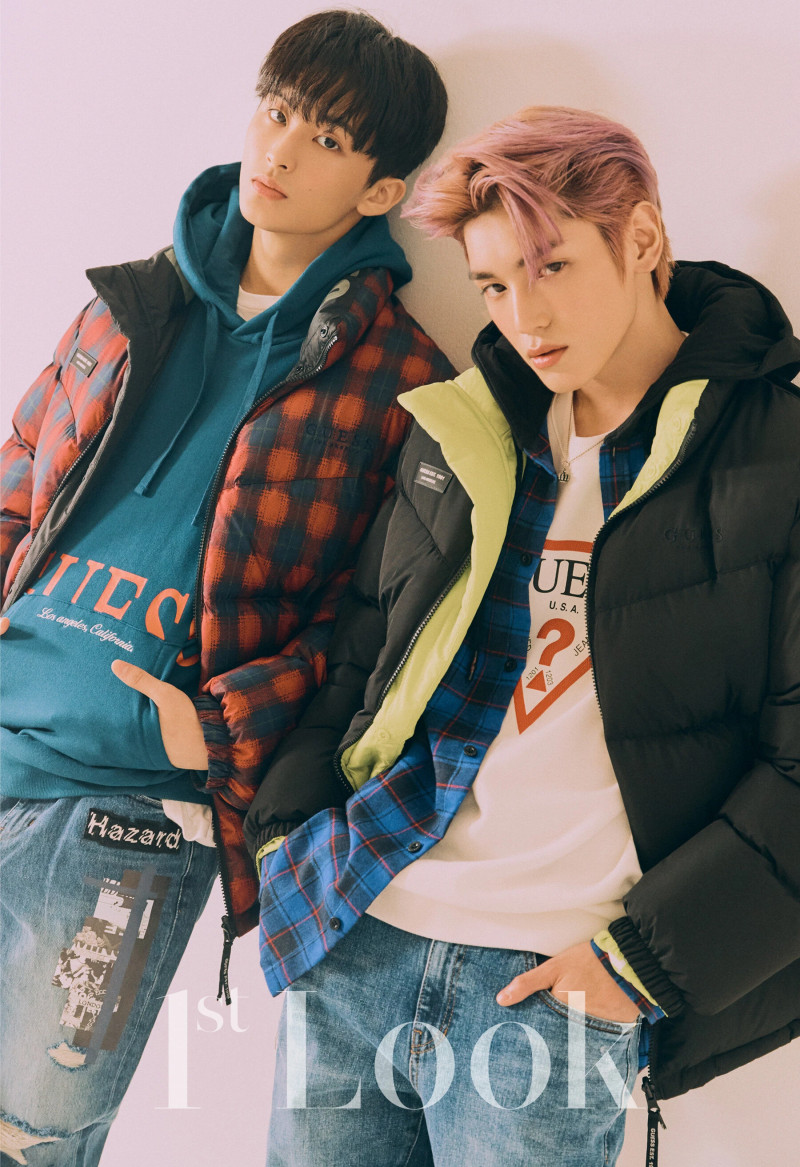 Taeyong & Mark for 1st Look 2019 October Issue documents 2