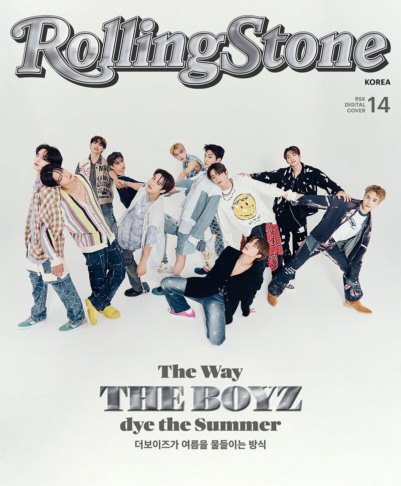 The Boyz for Rolling Stones Korea | digital issue 14 documents 1