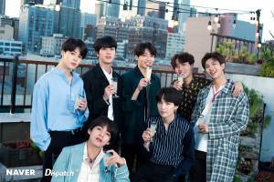 BTS 5th Anniversary in LA party photoshoot by Naver x Dispatch