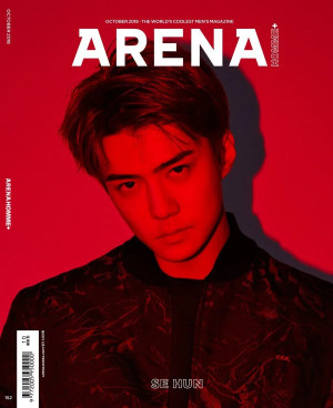 Sehun for Arena Homme+ October 2018 issue