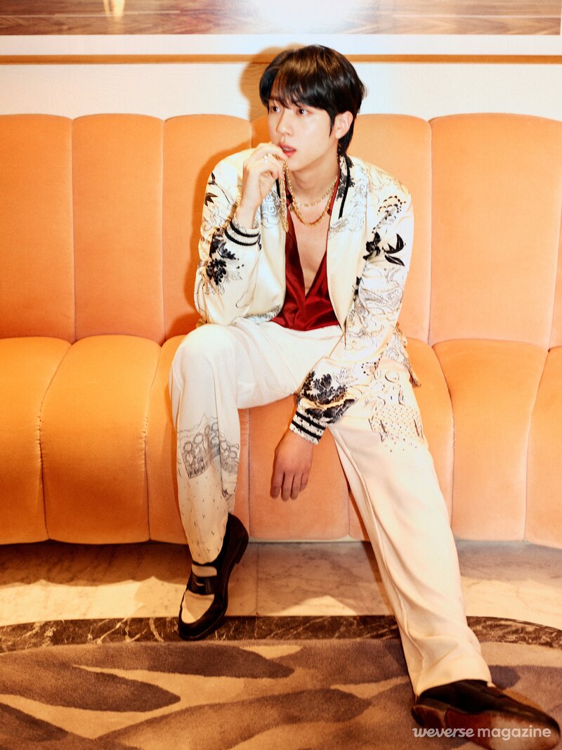 220614 JIN- WEVERSE Magazine 'PROOF' Comeback Interview documents 2