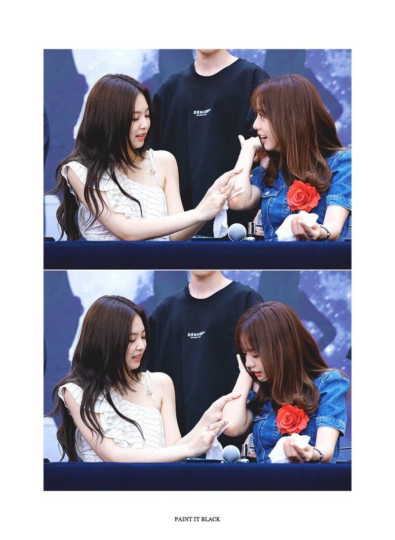 190630 JISOO & JENNIE - Fansign Event documents 1
