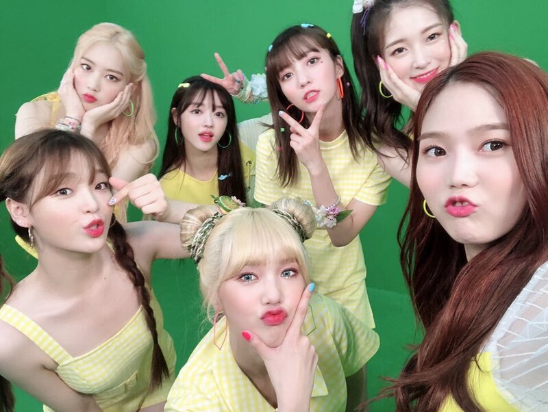 190827 INKIGAYO Twitter Update with OH MY GIRL documents 2