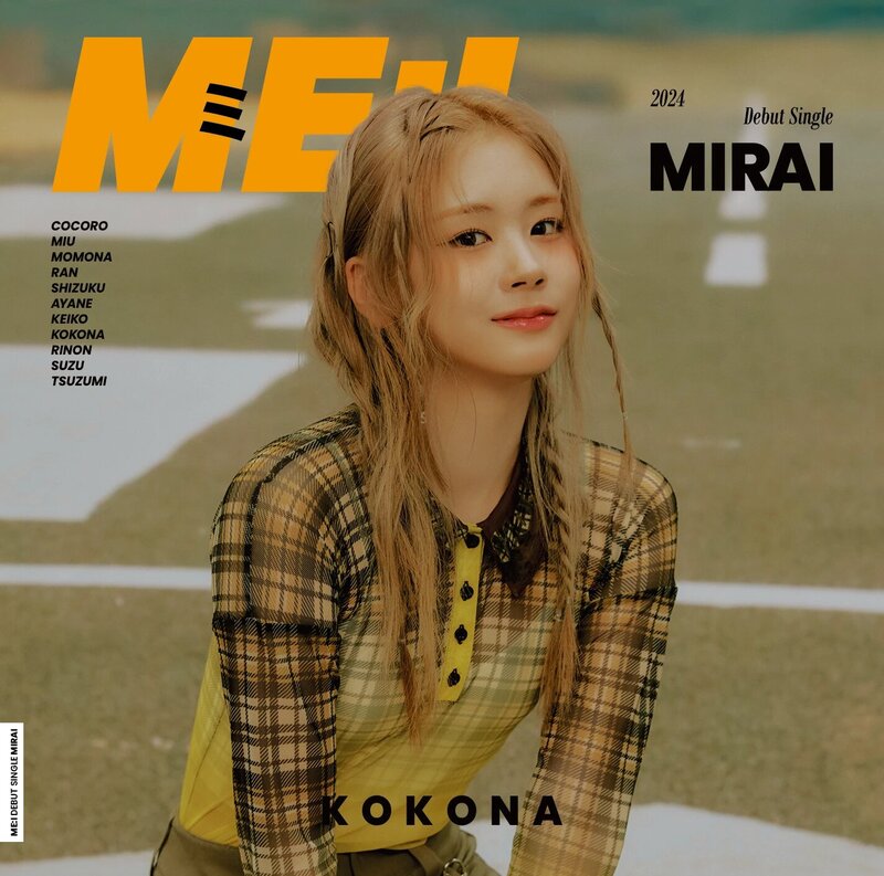 ME:I - MIRAI 1st Single Album teasers documents 8