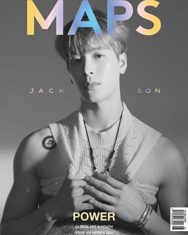 Jackson Wang for MAPS Magazine 2021 March Issue Vol. 154 documents 3