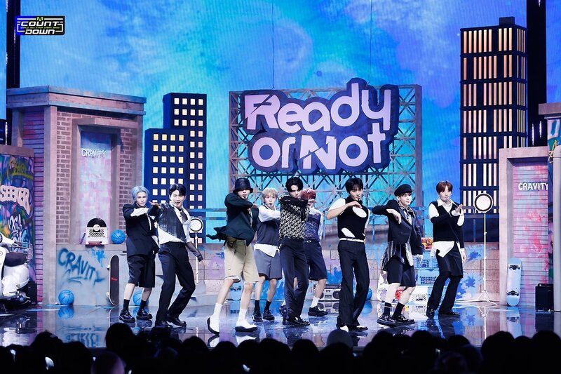 230914 CRAVITY - 'Ready or Not' at M COUNTDOWN documents 2