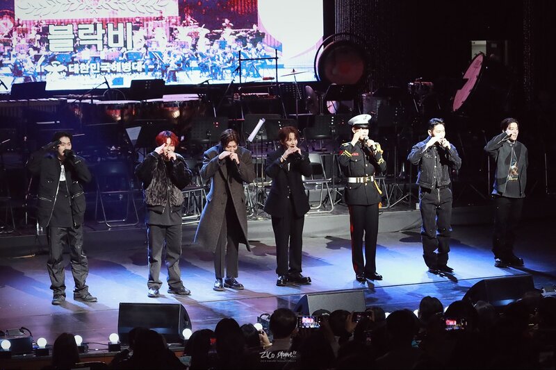 221214 Block B at Marine Corps 2022 28th Year End Concert documents 2