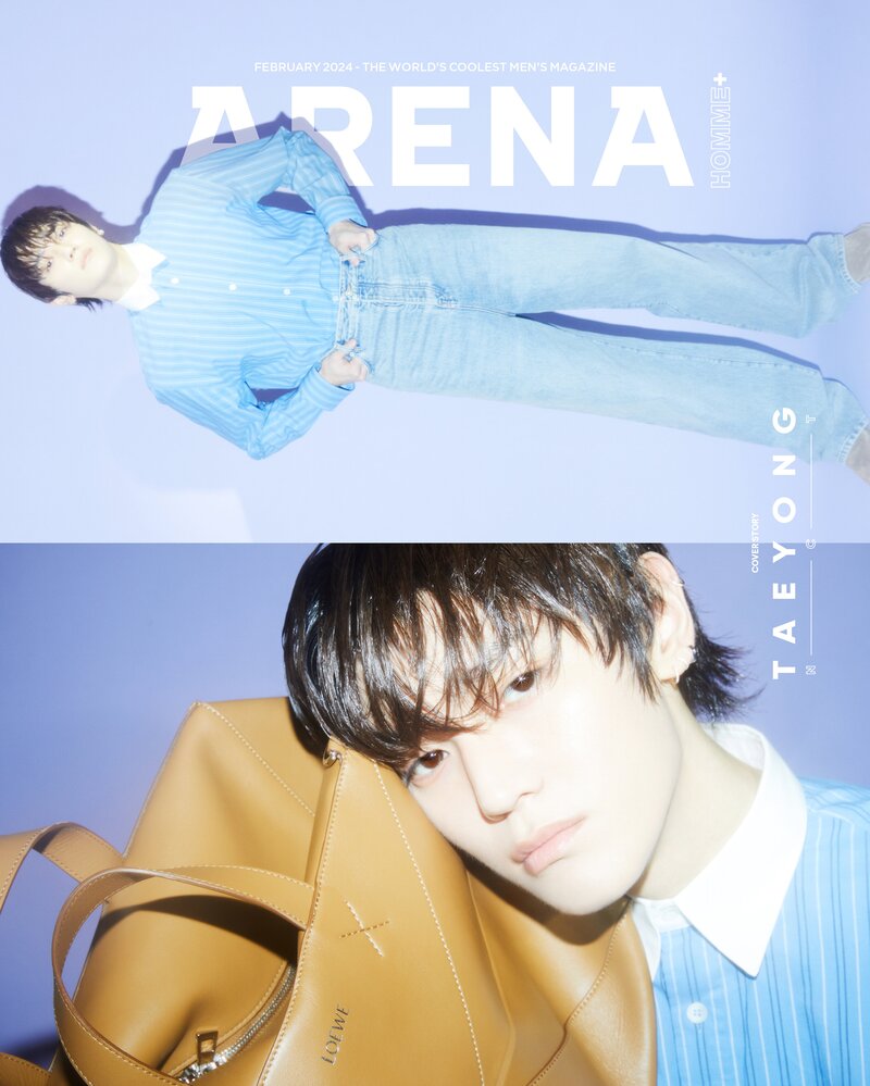 Taeyong for Arena Homme+ February 2024 Issue documents 3