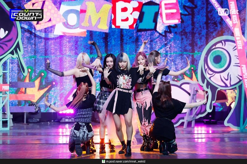 210909 PURPLE KISS - "Zombie" at MCOUNTDOWN documents 2