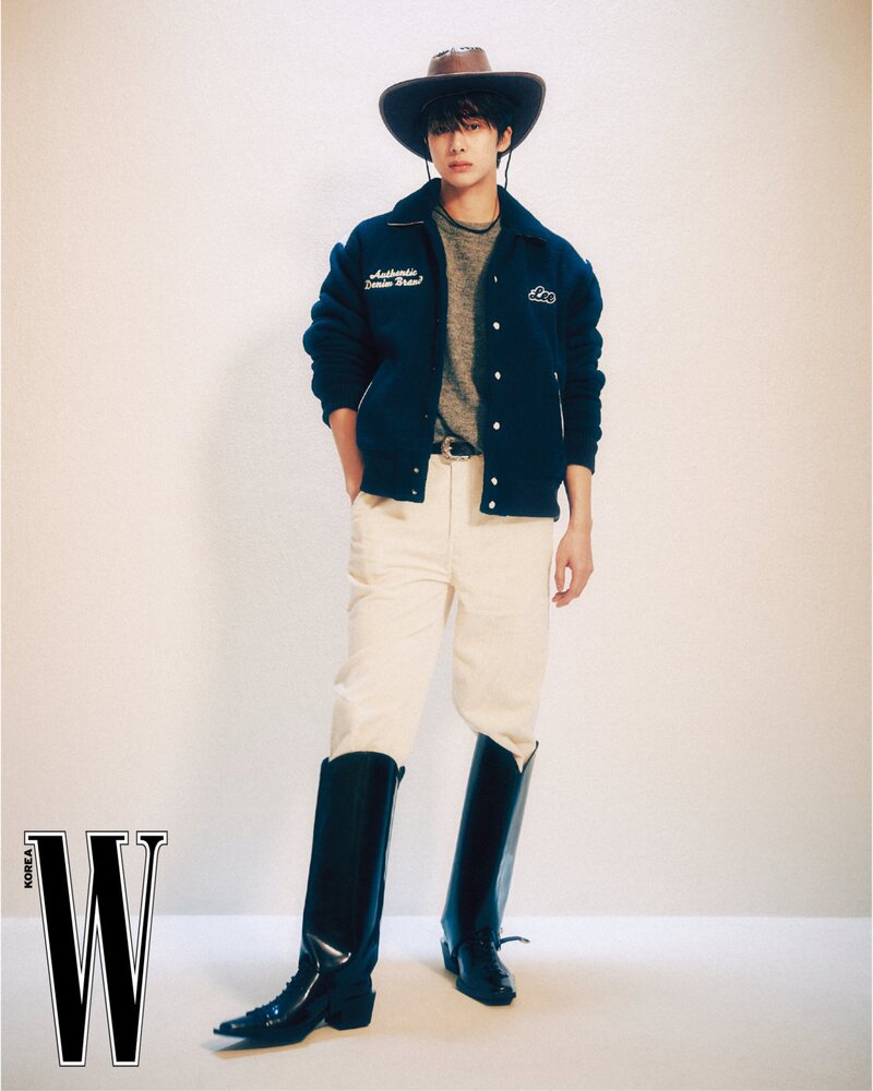 MONSTA X HYUNGWON for W Korea x LEE Jeans November Issue 2022 documents 5