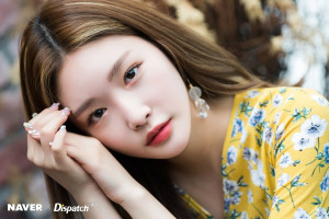 Chungha "Blooming Blue" Promotion Photoshoot by Naver x Dispatch