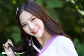 Oh My Girl Hyojung "Fall in Love" jacket shooting by Naver x Dispatch