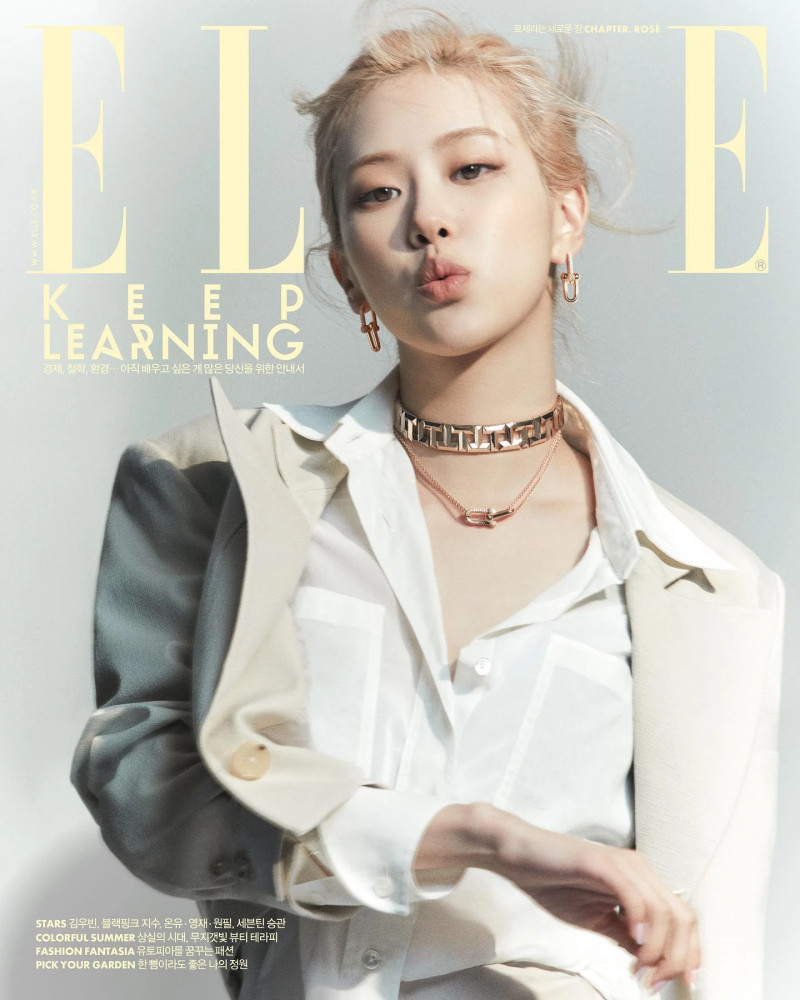 BLACKPINK Rosé for ELLE Korea Magazine June 2021 Issue documents 4
