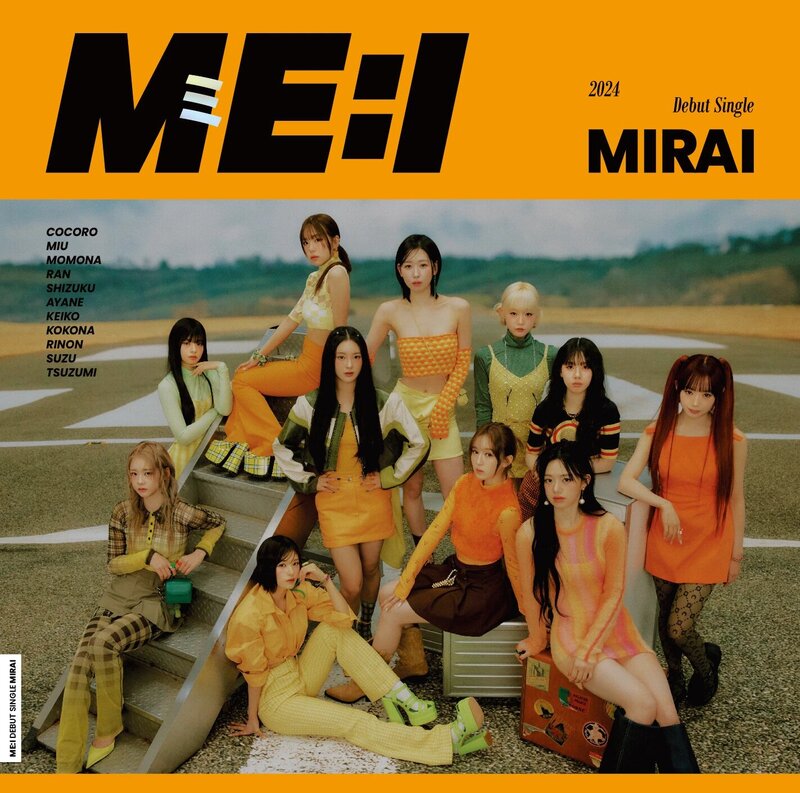 ME:I - MIRAI 1st Single Album teasers documents 1