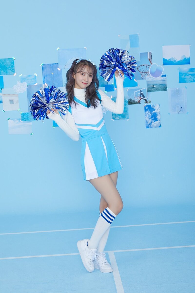 OH MY GIRL - Cute Concept 'Blizzard Blue' - Photoshoot by Universe documents 20