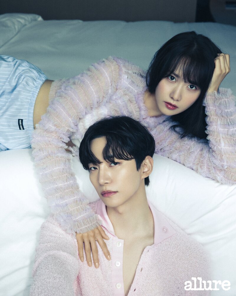 YoonA and Junho for Allure Korea July 2023 Issue documents 3
