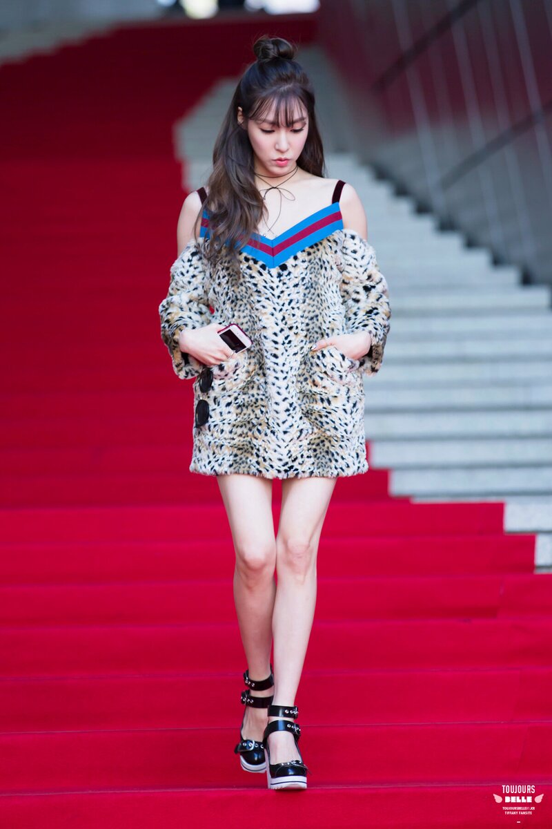 160324 Tiffany and SISTAR Bora at Seoul Fashion Week documents 2