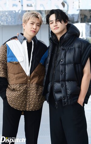 211112 JAYB and YOUNGJAE at BURBERRY 'THE IMAGINED LANDSCAPES JEJU' . Photos By DISPATCH
