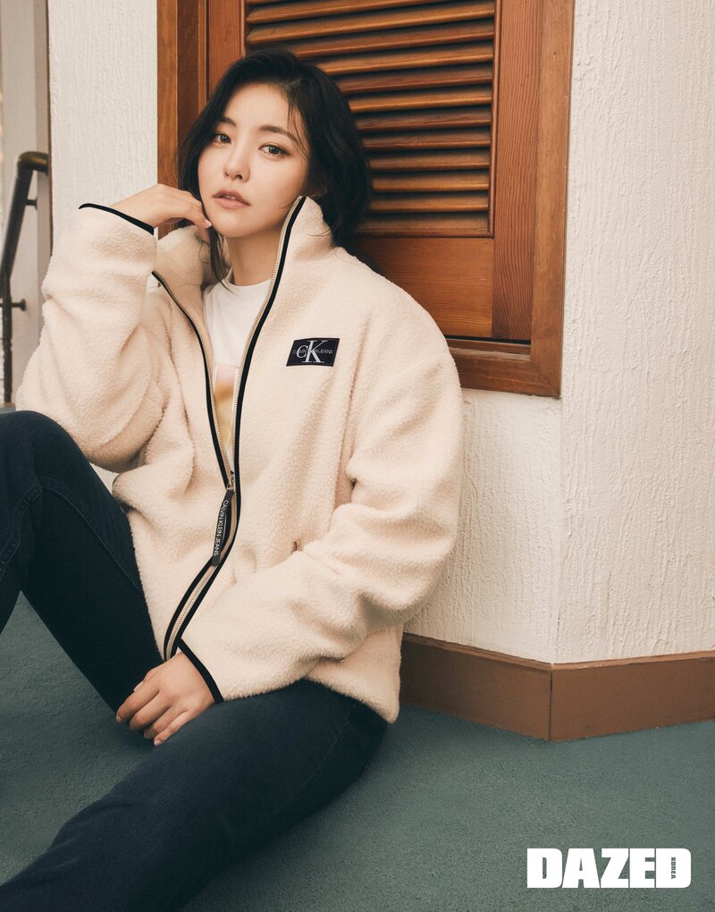 Brave Girls Yujeong for Dazed Korea x Calvin Klein November 2021 Issue documents 7