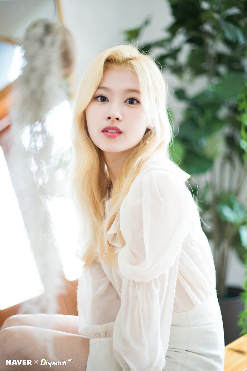 TWICE's Sana "Feel Special" promotion photoshoot by Naver x Dispatch documents 5